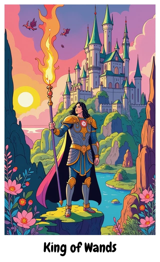 Decorative Tarot Card