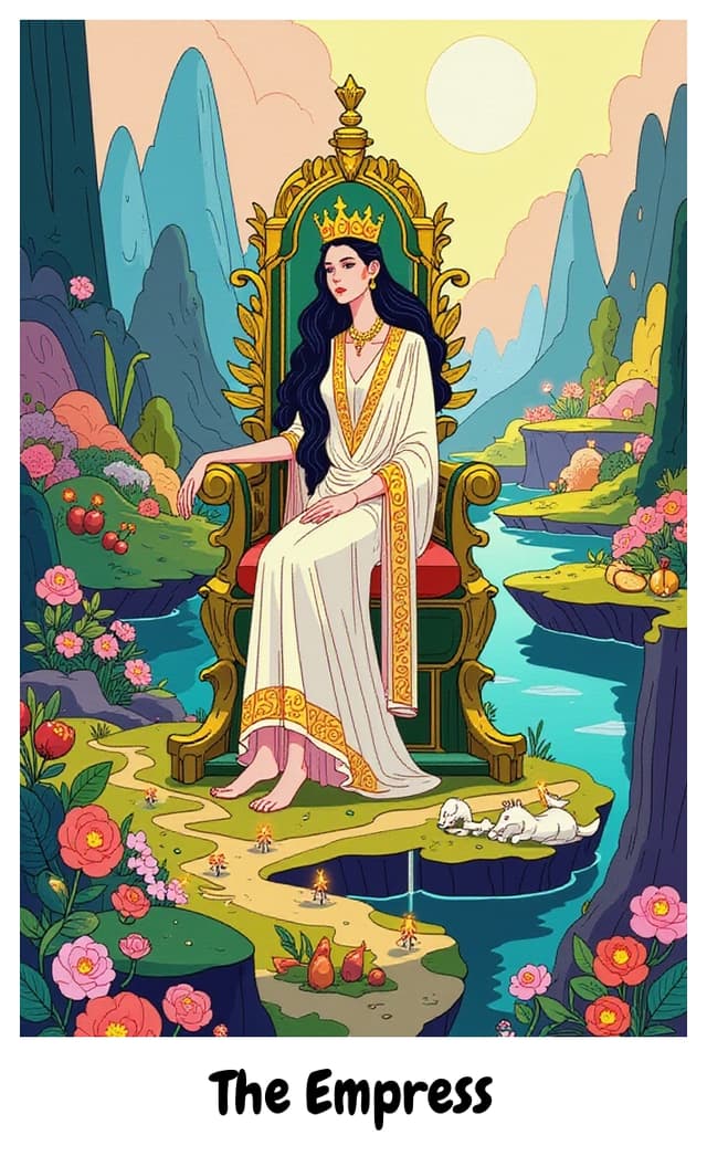 Decorative Tarot Card