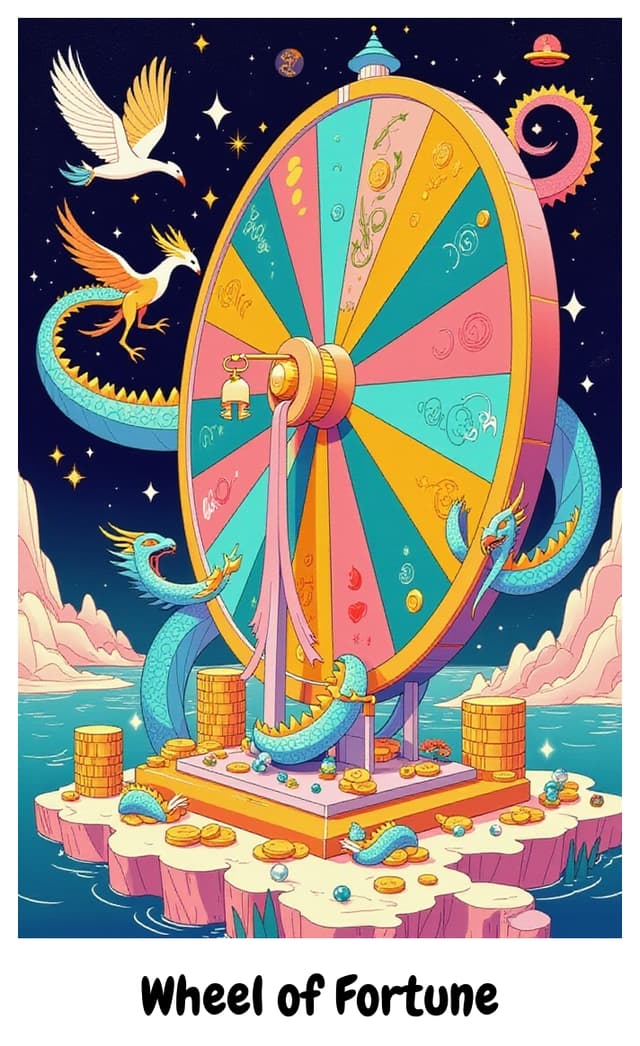 Decorative Tarot Card