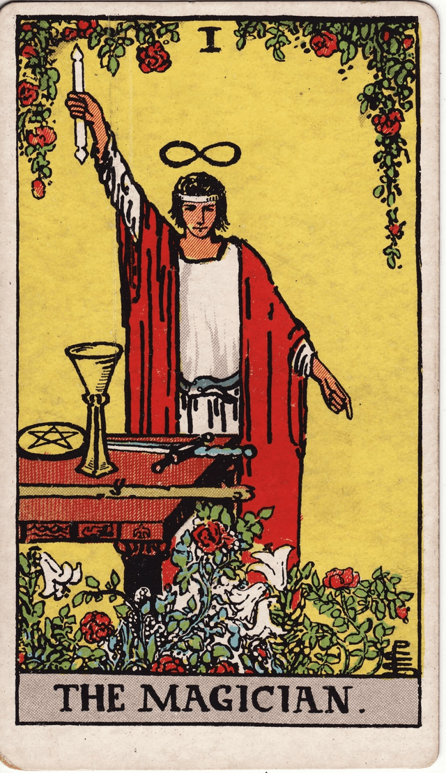 Traditional version of The Magician