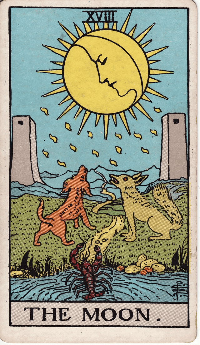 Traditional version of The Moon
