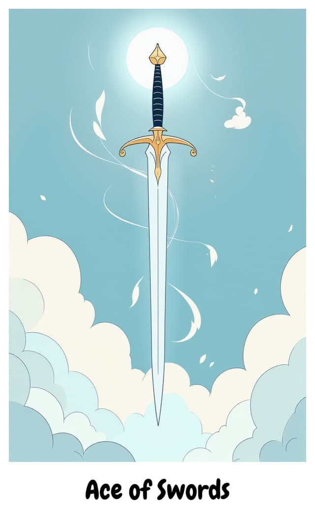 YouTarot version of Ace of Swords