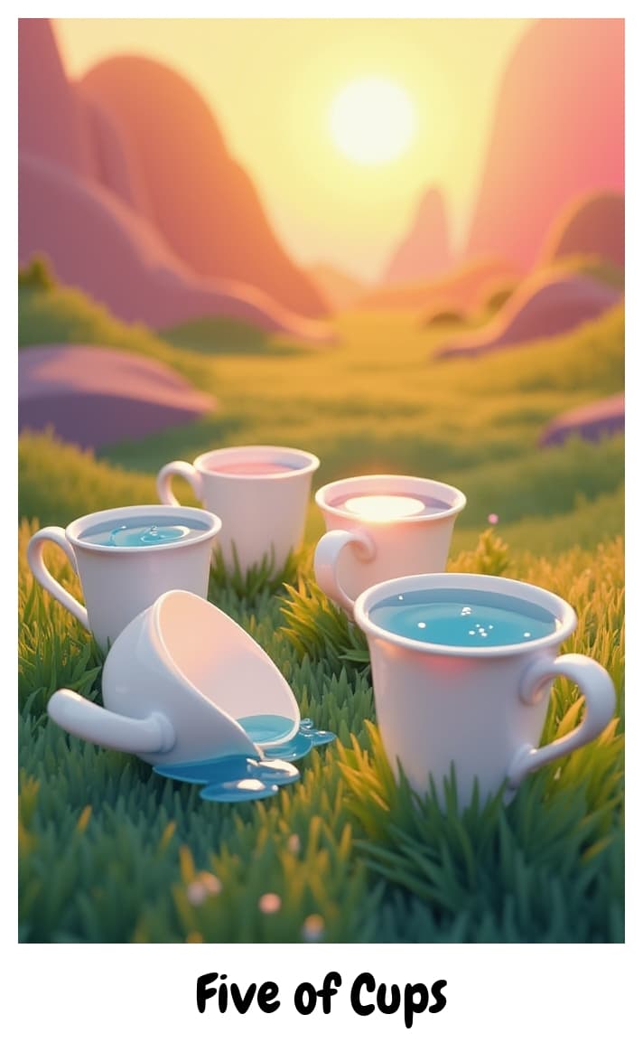 Image of Five of Cups