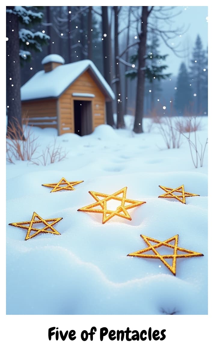 Image of Five of Pentacles