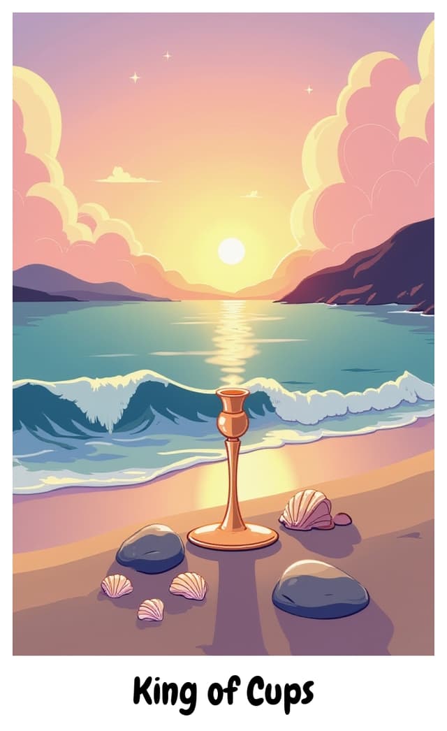 YouTarot version of King of Cups