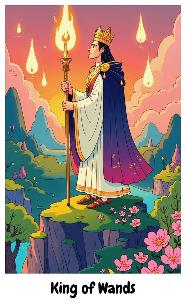 YouTarot version of King of Wands