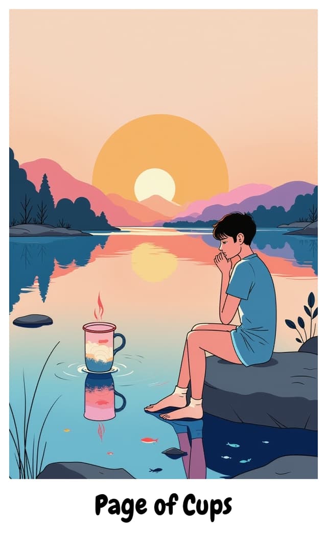 YouTarot version of Page of Cups