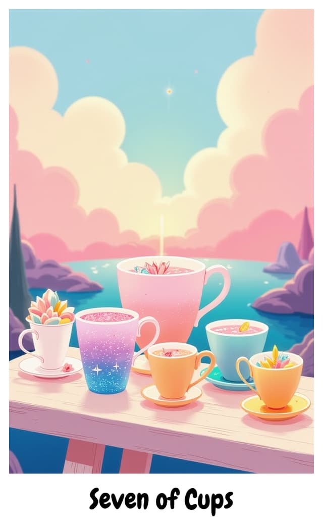 YouTarot version of Seven of Cups