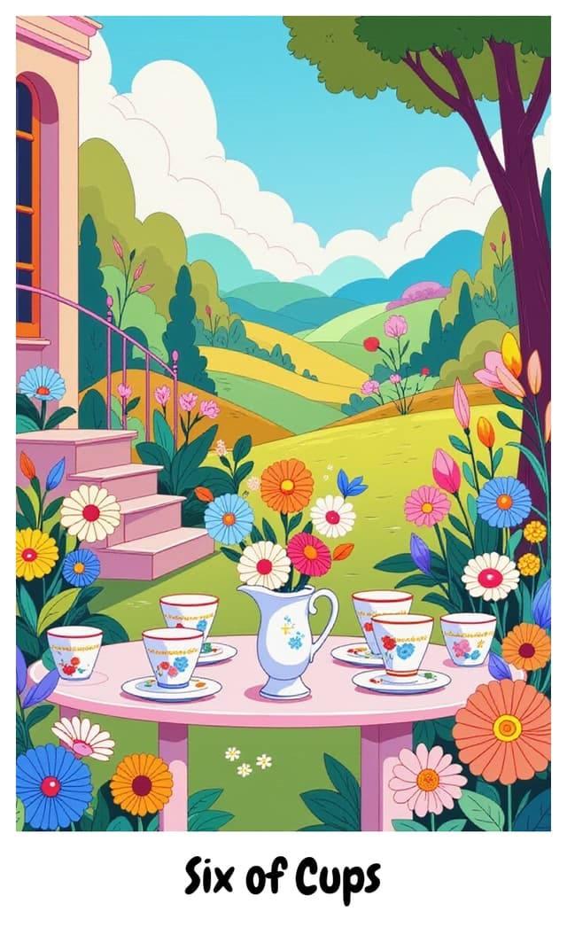 YouTarot version of Six of Cups