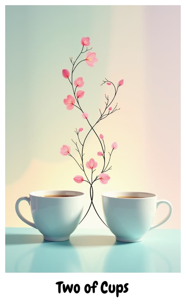 YouTarot version of Two of Cups